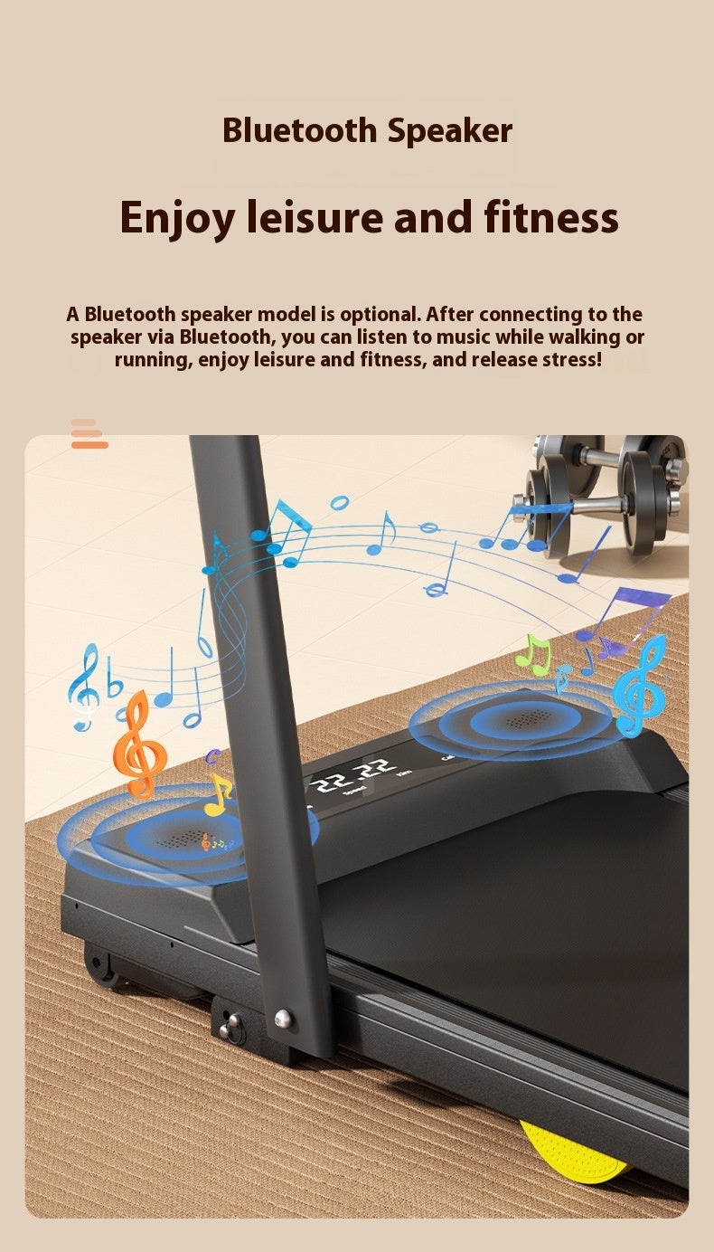 Adjustable Slope Treadmill Home Fitness